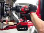 Llave Impacto Inalámbrica Brushless 2400nm 3/4" 18V 6Ah - Yato
