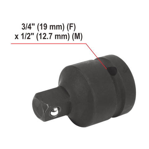 Llave Impacto Inalámbrica Brushless 2400nm 3/4" 18V 6Ah - Yato
