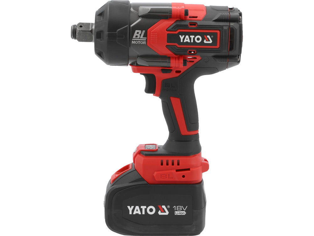 Llave Impacto Inalámbrica Brushless 2400nm 3/4" 18V 6Ah - Yato
