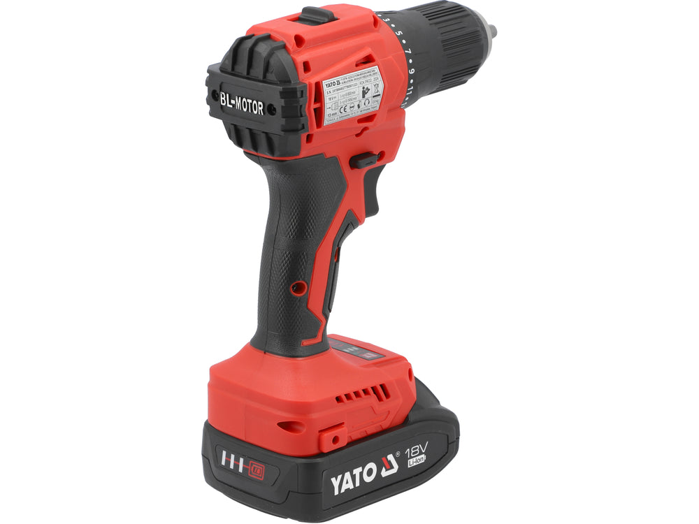 Taladro Inalámbrico Brushless 18v 45nm 4ah - Yato